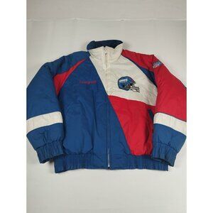 Vintage 90s New York Giants Pro Player Daniel Young Puffer Jacket XL NFL